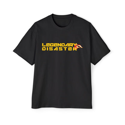 Retro Statue Graphic Men's Oversized T‑Shirt