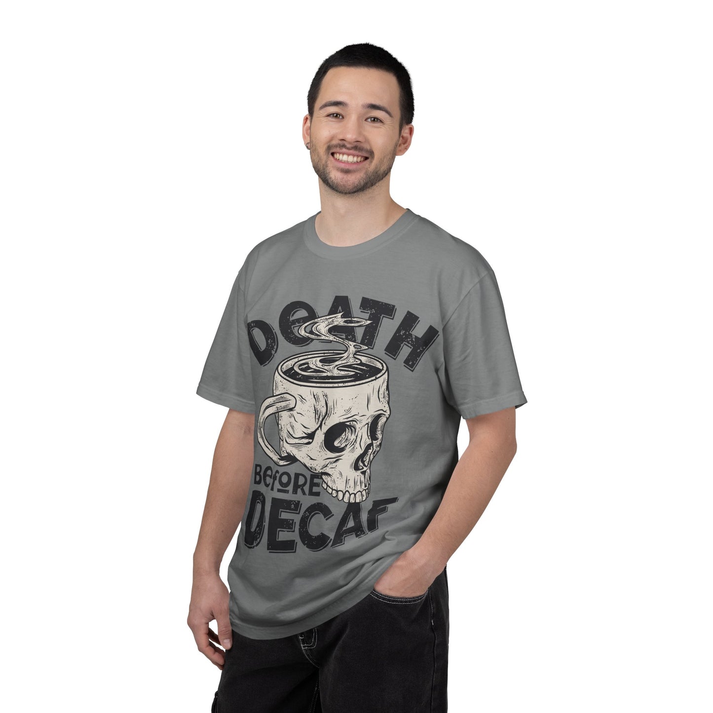 Skull Coffee Graphic Tee