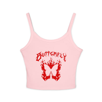 Butterfly Flames Crop Tank