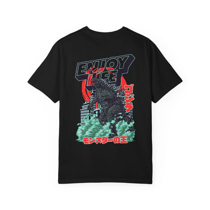 Retro Japanese Monster Graphic T-Shirt