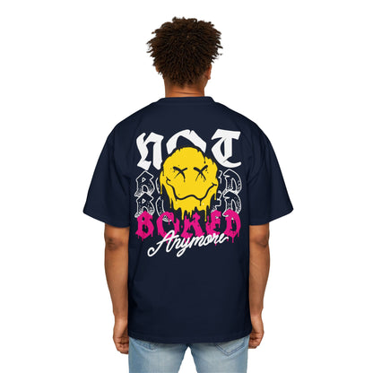 Dripping Smiley "Not Broken Anymore" Oversized Tee