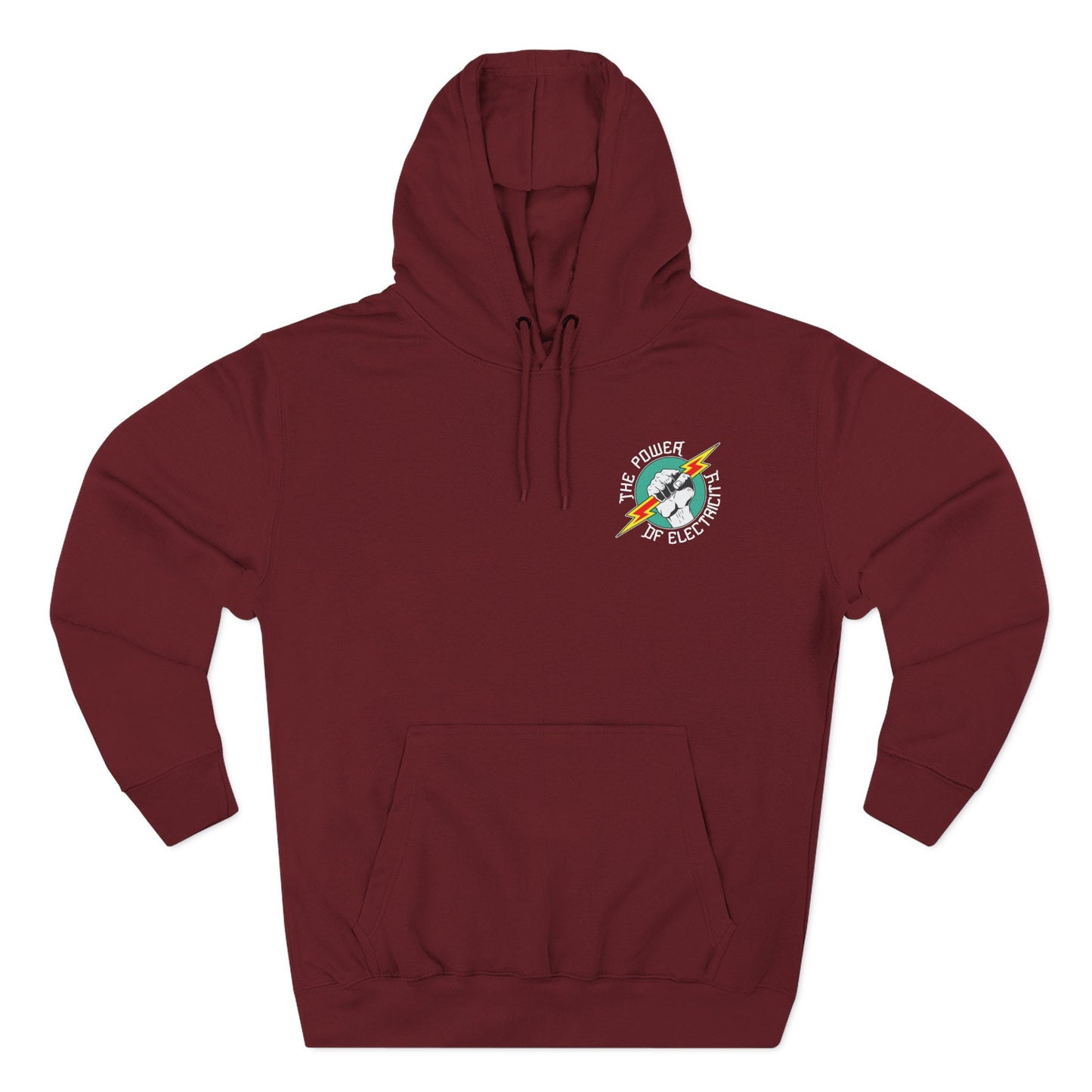 Electric Fist Retro Hoodie