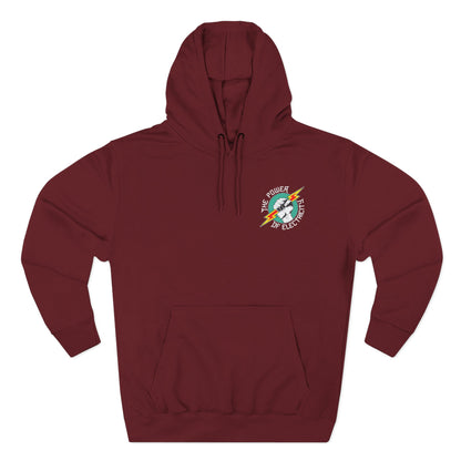 Electric Fist Retro Hoodie