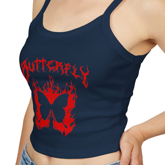 Butterfly Flames Crop Tank