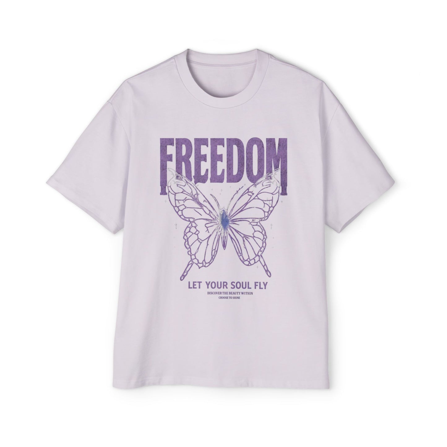 Freedom Butterfly Oversized Tee