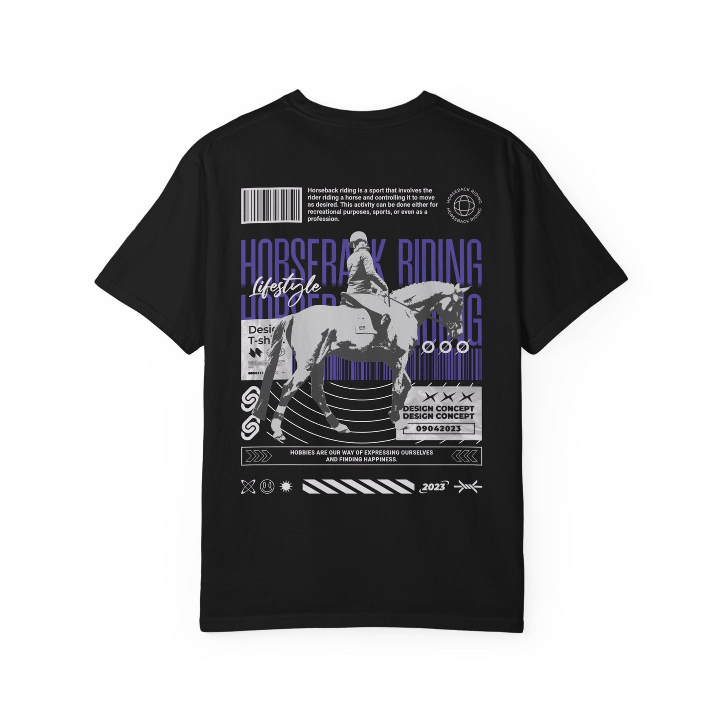 Equestrian Vintage Tech T‑Shirt
