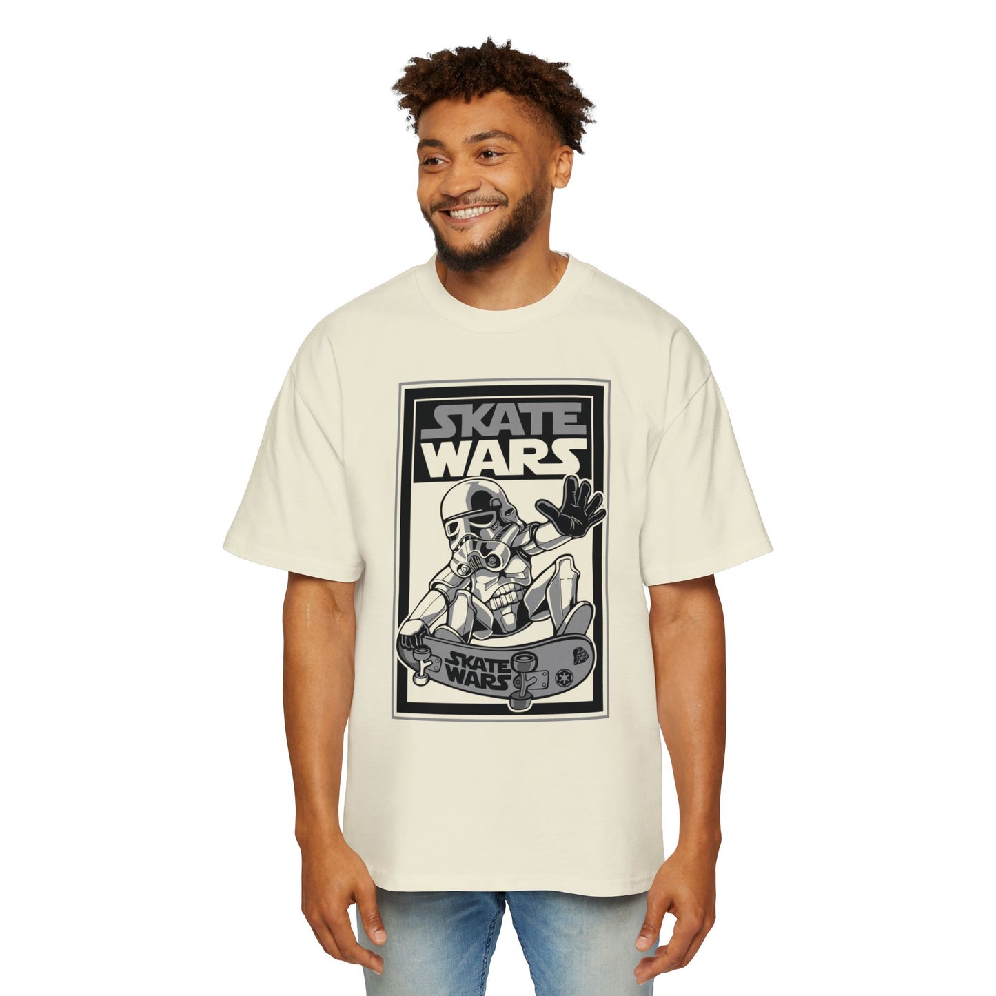Skateboard Stormtrooper Oversized T-Shirt