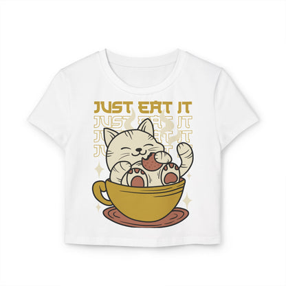 Kawaii Cat Graphic Baby-Tee