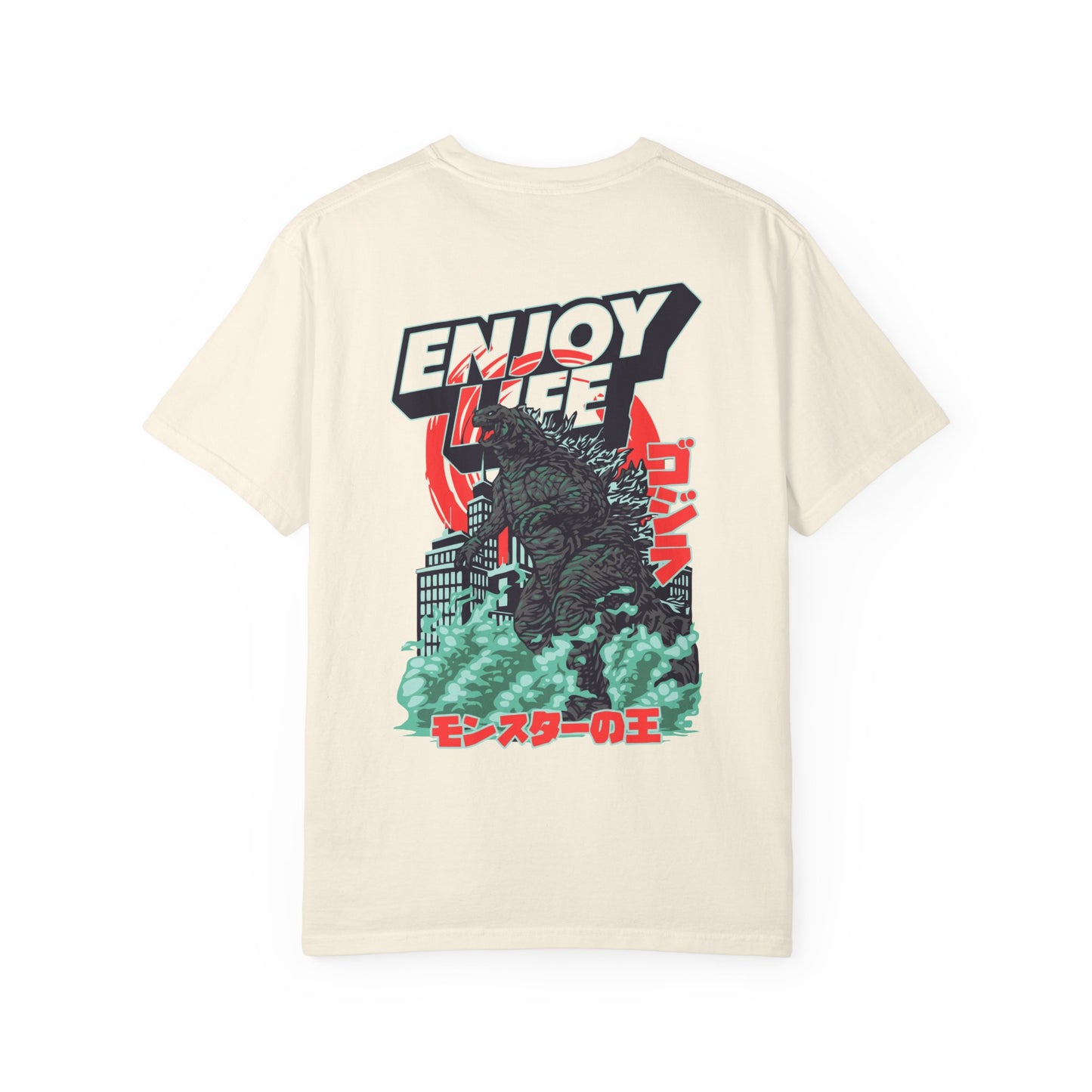 Retro Japanese Monster Graphic T-Shirt