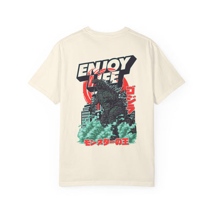 Retro Japanese Monster Graphic T-Shirt