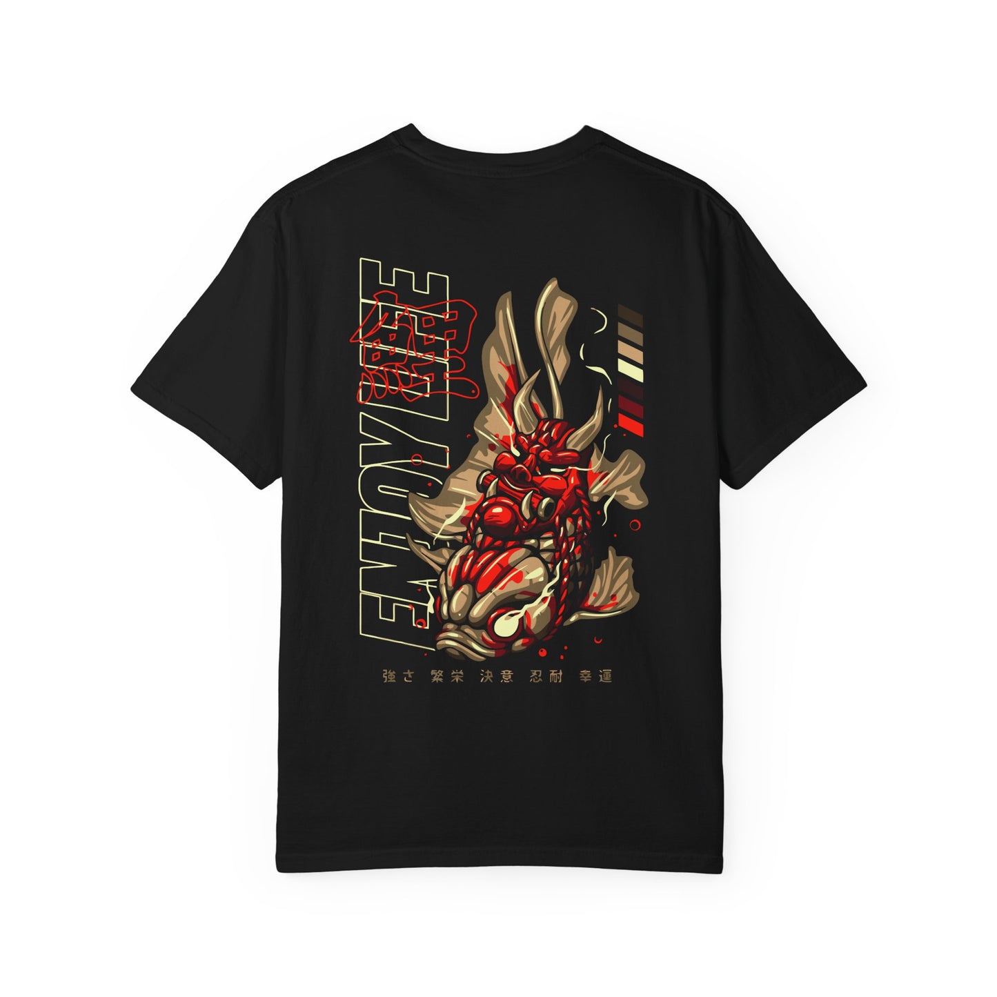 Koi Dragon Graphic T-Shirt