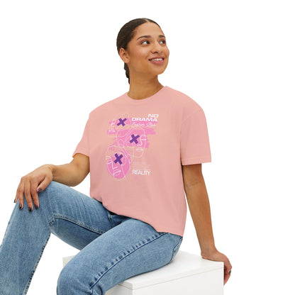 Pink Retro Graphic Boxy T-Shirt