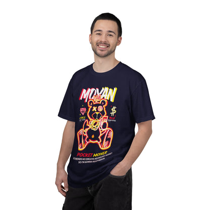 Neon Teddy Graphic T‑Shirt