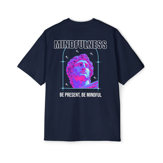 Mindfulness Oversized Graphic Tee