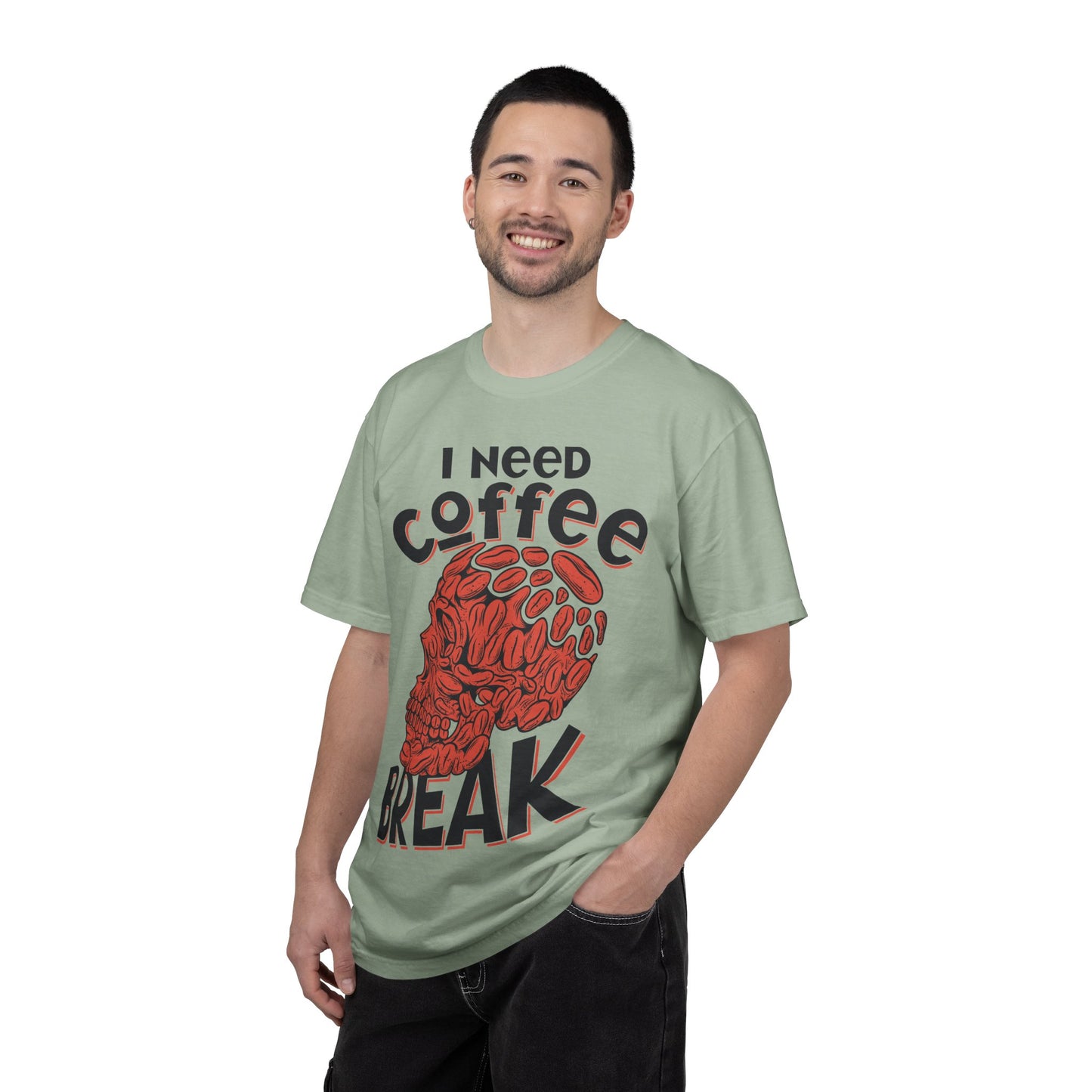 Coffee Break Skull T-Shirt