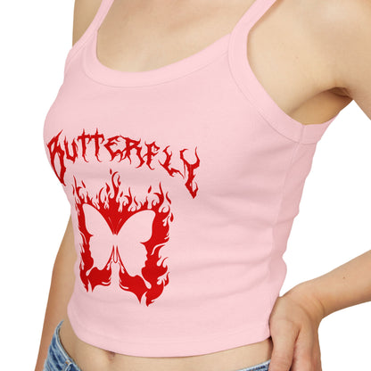 Butterfly Flames Crop Tank