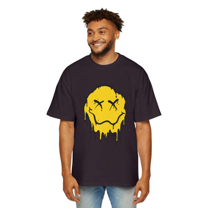 Dripping Smiley "Not Broken Anymore" Oversized Tee