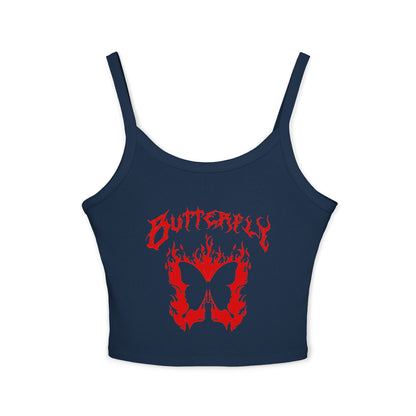 Butterfly Flames Crop Tank
