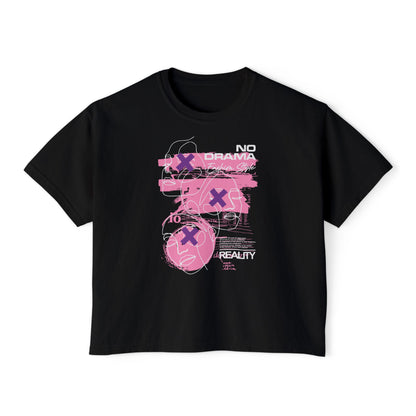 Pink Retro Graphic Boxy T-Shirt