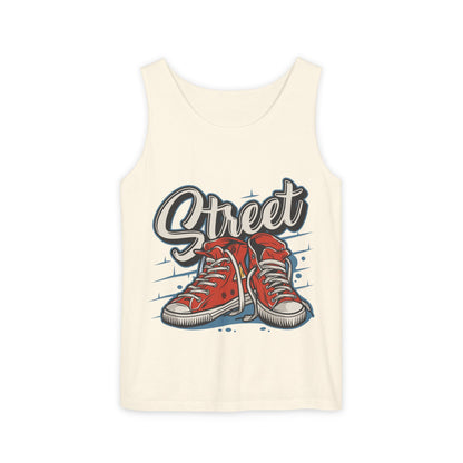 Retro Red Converse-Style Sneakers Tee