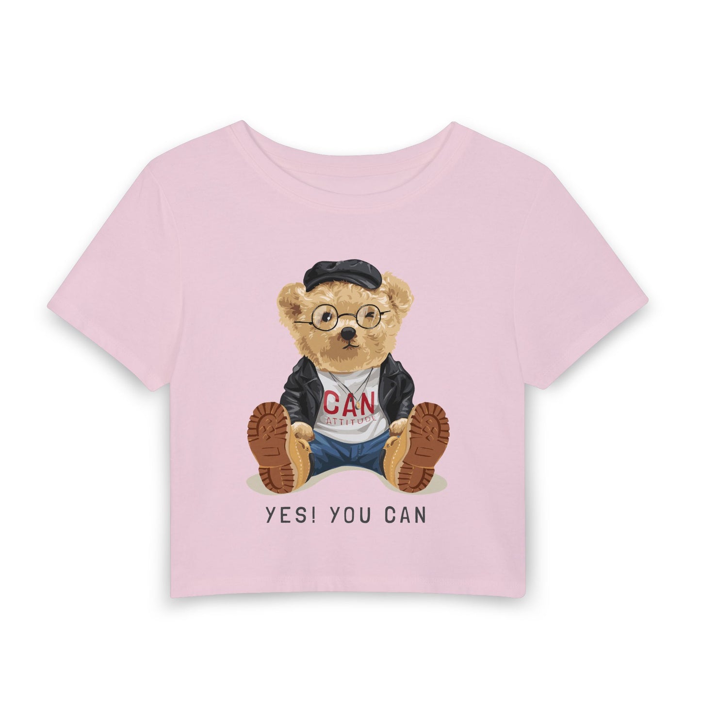 Teddy Bear Crop Tee