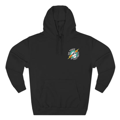 Electric Fist Retro Hoodie