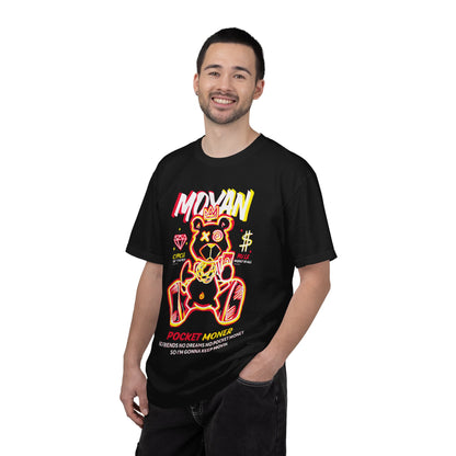 Neon Teddy Graphic T‑Shirt