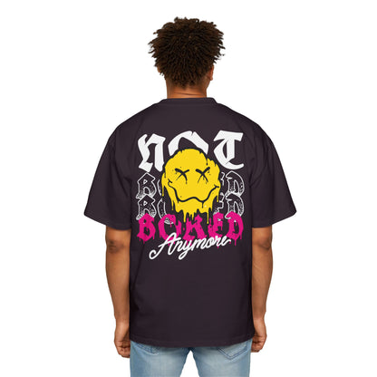 Dripping Smiley "Not Broken Anymore" Oversized Tee