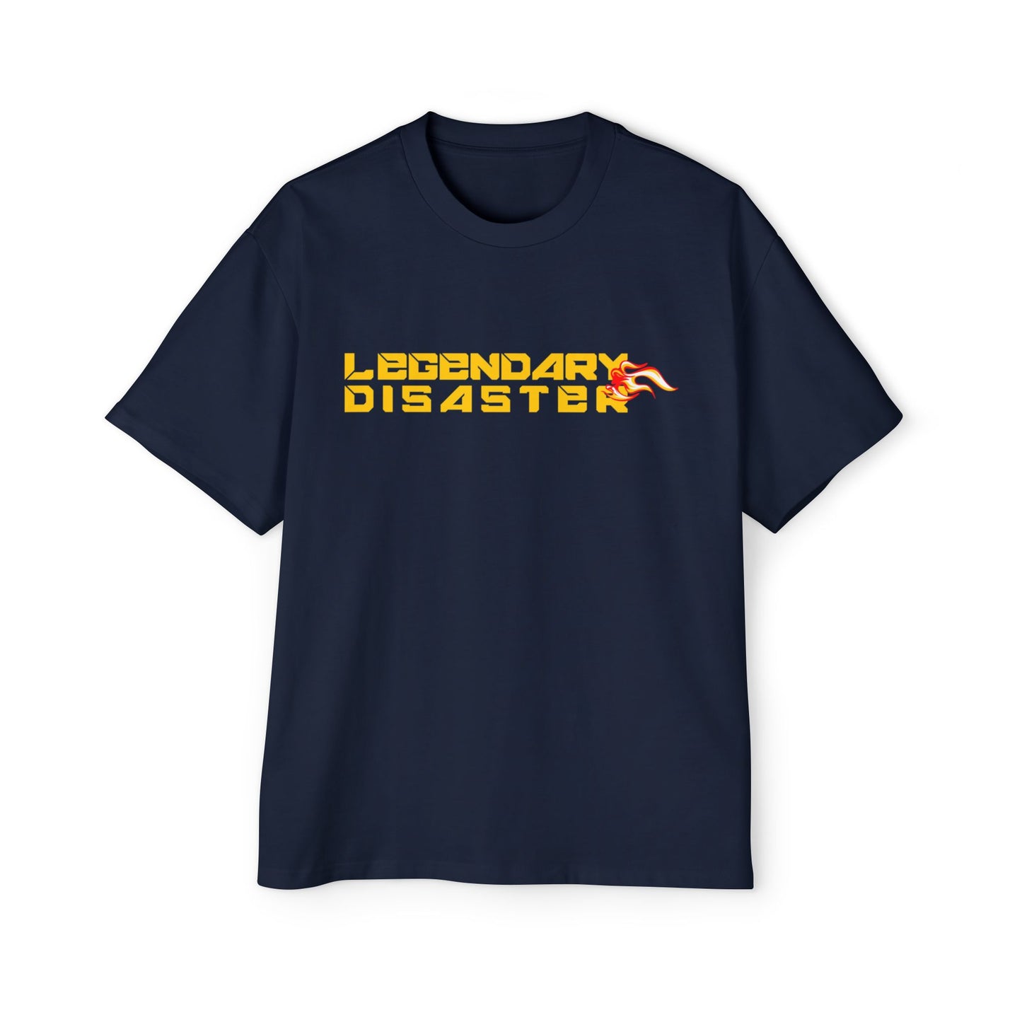 Retro Statue Graphic Men's Oversized T‑Shirt