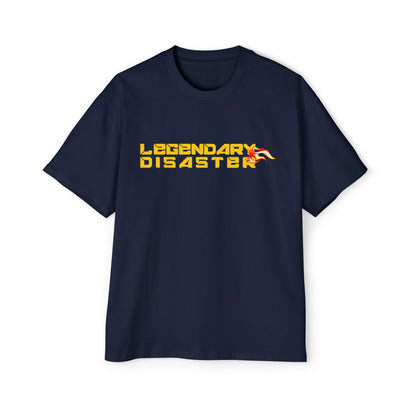 Retro Statue Graphic Men's Oversized T‑Shirt