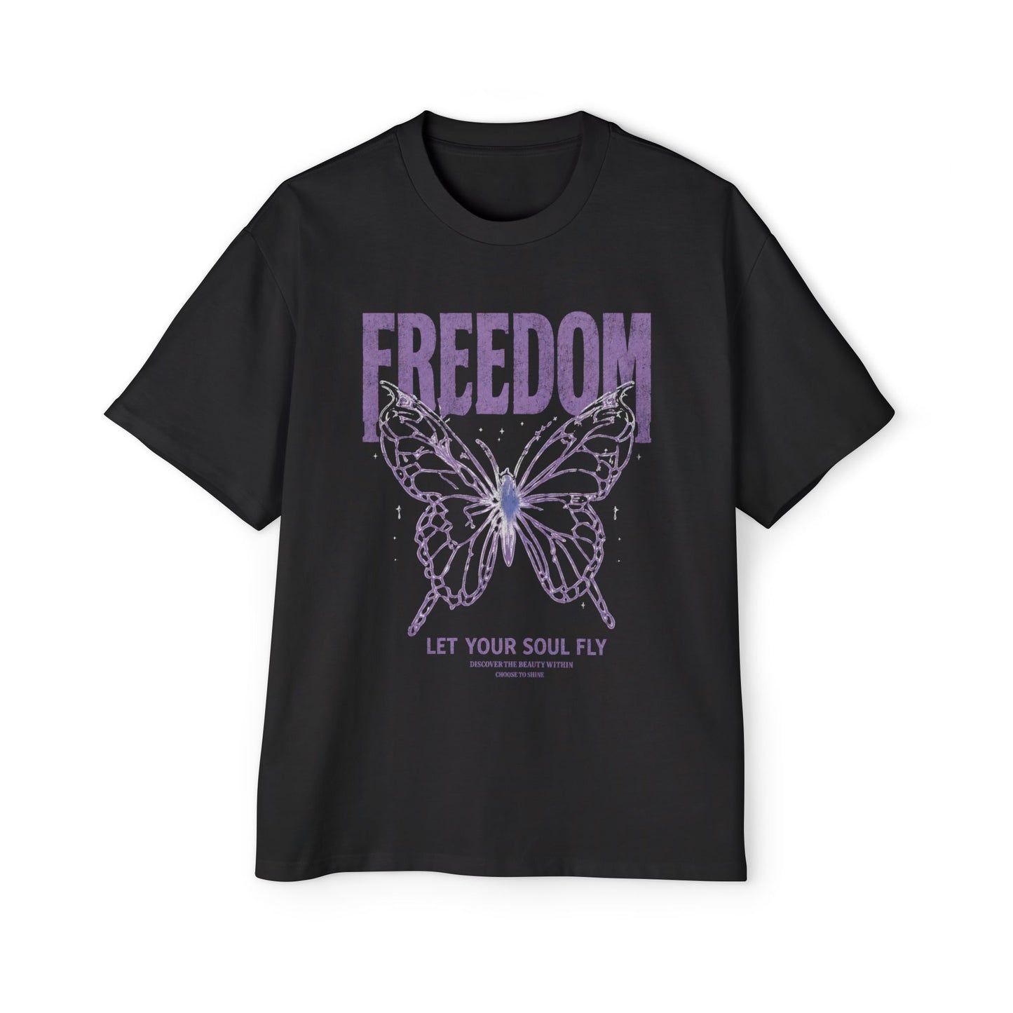 Freedom Butterfly Oversized Tee