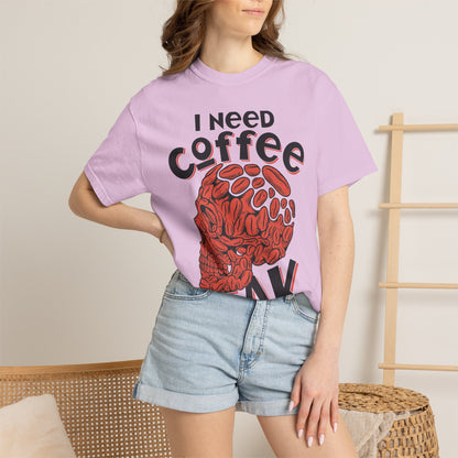 Coffee Break Skull T-Shirt