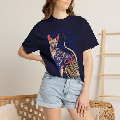Sphynx Cat Art T-Shirt