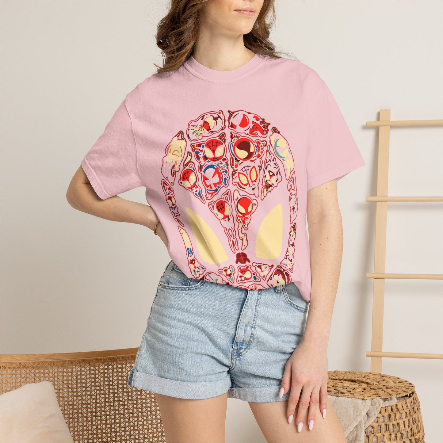 Retro Mosaic Sci‑Fi Tee