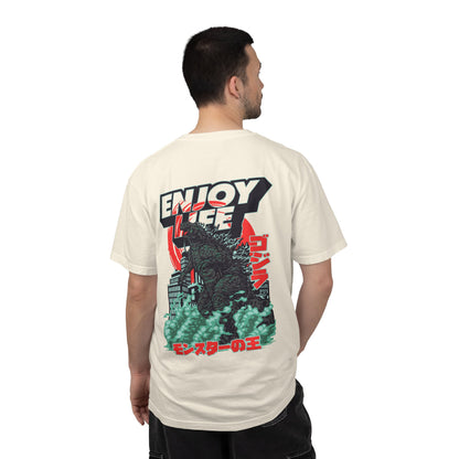 Retro Japanese Monster Graphic T-Shirt