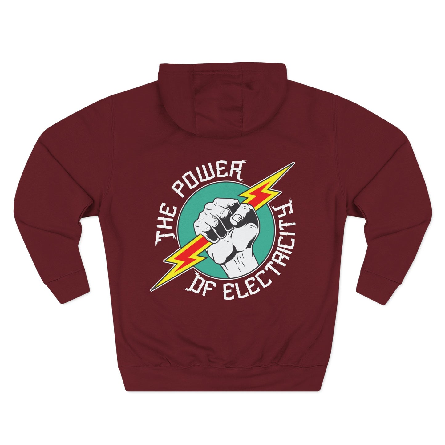 Electric Fist Retro Hoodie