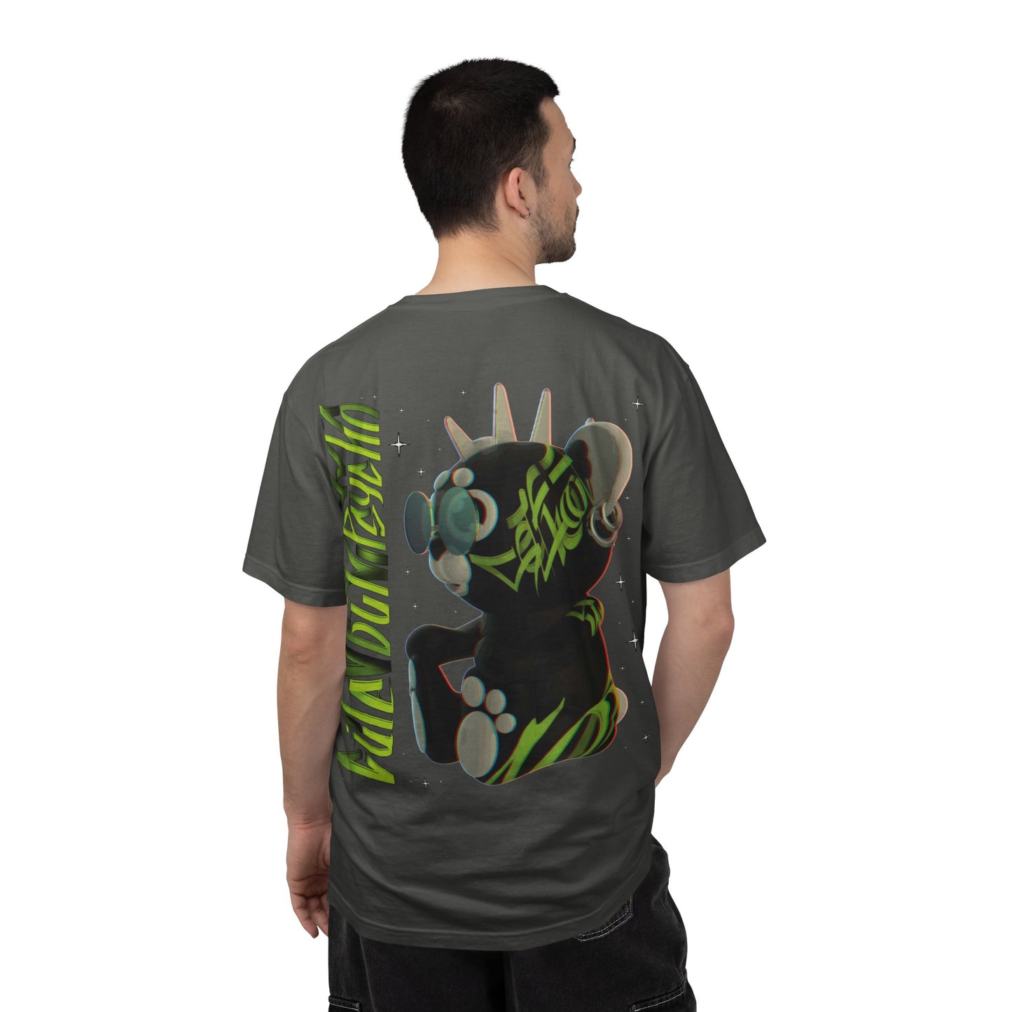Neon Grunge Bear T-Shirt