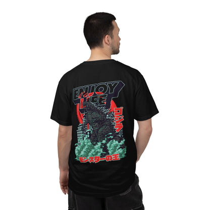 Retro Japanese Monster Graphic T-Shirt