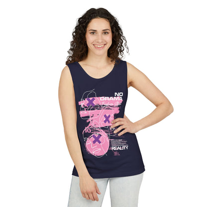 Pink Graphic Tank Top