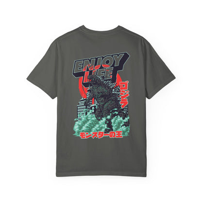 Retro Japanese Monster Graphic T-Shirt
