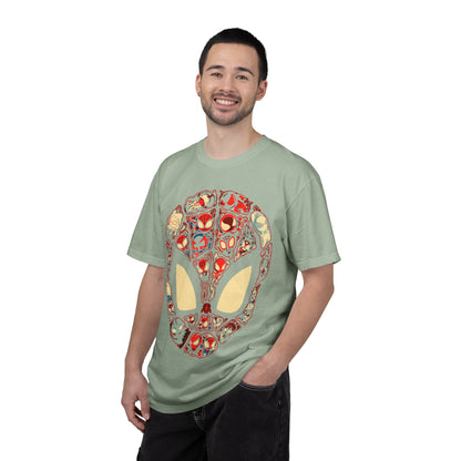 Retro Mosaic Sci‑Fi Tee