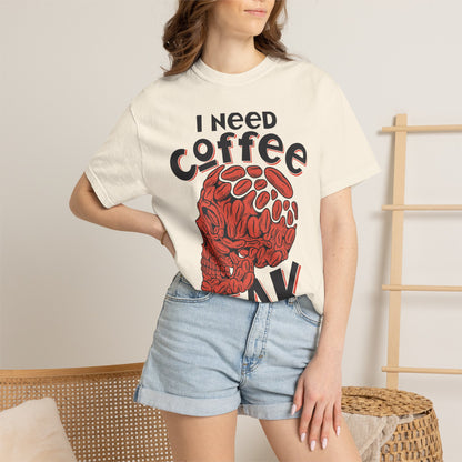 Coffee Break Skull T-Shirt