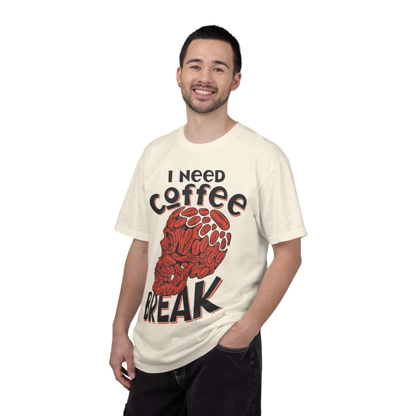 Coffee Break Skull T-Shirt